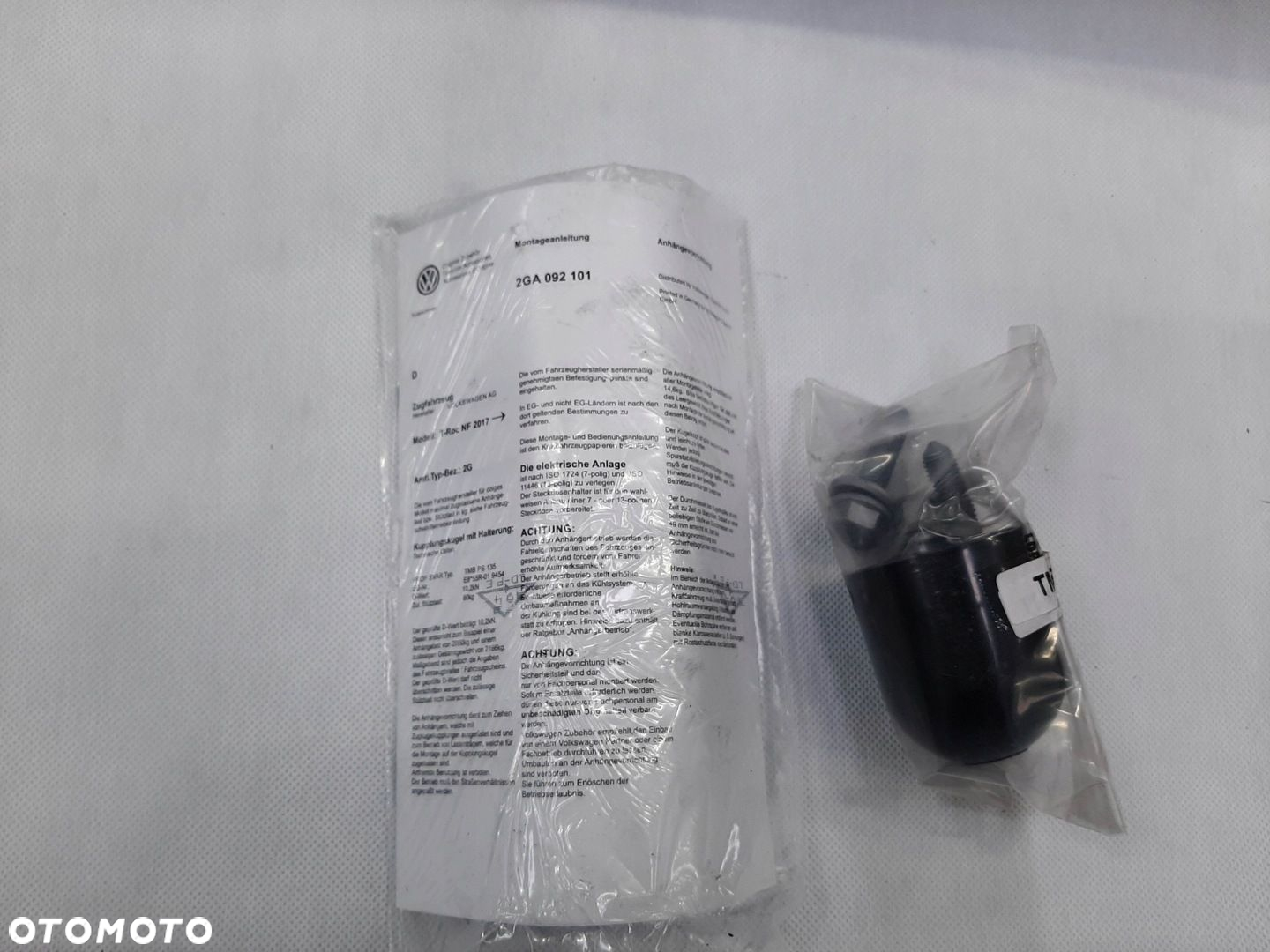 VW T-Roc Hak holowniczy NOWY 2GA092101 - 5