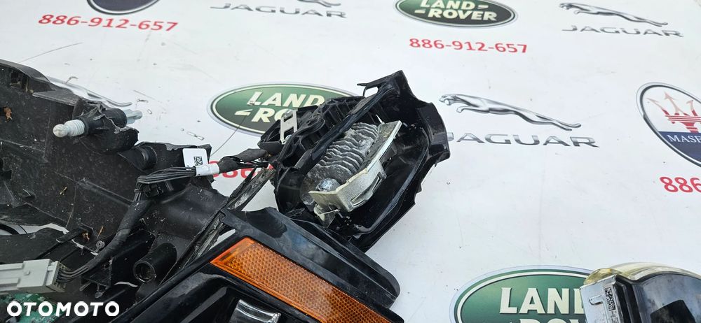 Jaguar XJ 351 LIFT 2015-2019 reflektor lewy Lampa lewa USA LED VALEO - 8