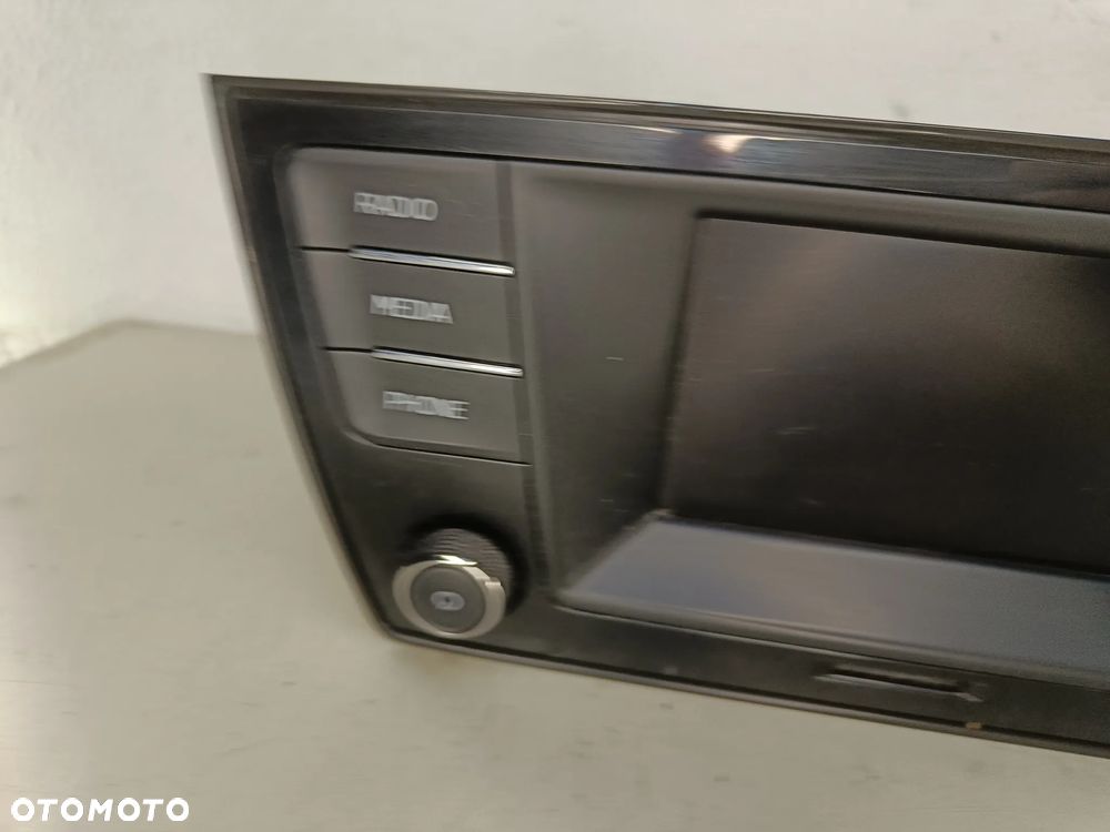 Radio Skoda Fabia 3 III Wyświetlacz Jednostka Czytnik 6V0035869D - 3