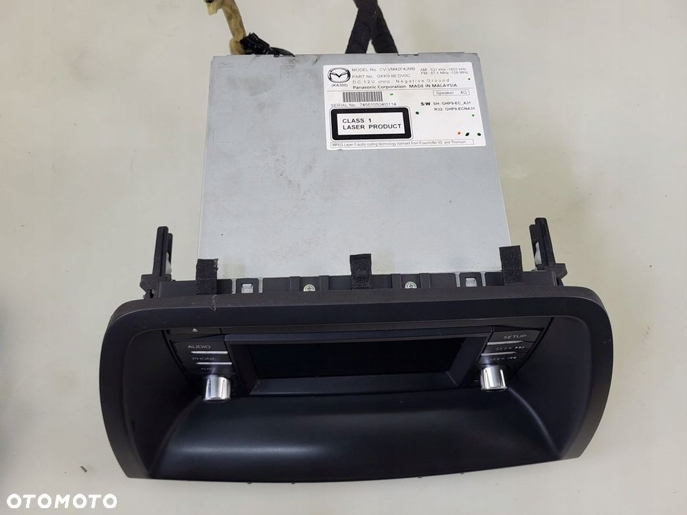 radio odtwarzacz cd fm navi MAZDA CX-5 I KE GKK966DV0C - 8