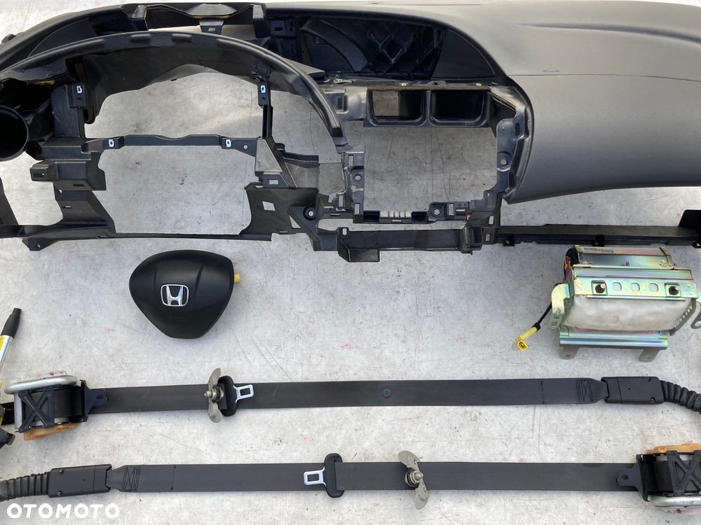 HONDA CIVIC UFO 8 VIII DESKA KONSOLA KOKPIT PULPIT PÓŁKA PARAPET PODUSZKI POWIETRZNE PODUSZKA KIEROWCY PASAŻERA AIRBAG SRS AIR BAG naprawa regeneracja wymiana od ręki Raz2 !!! - 5