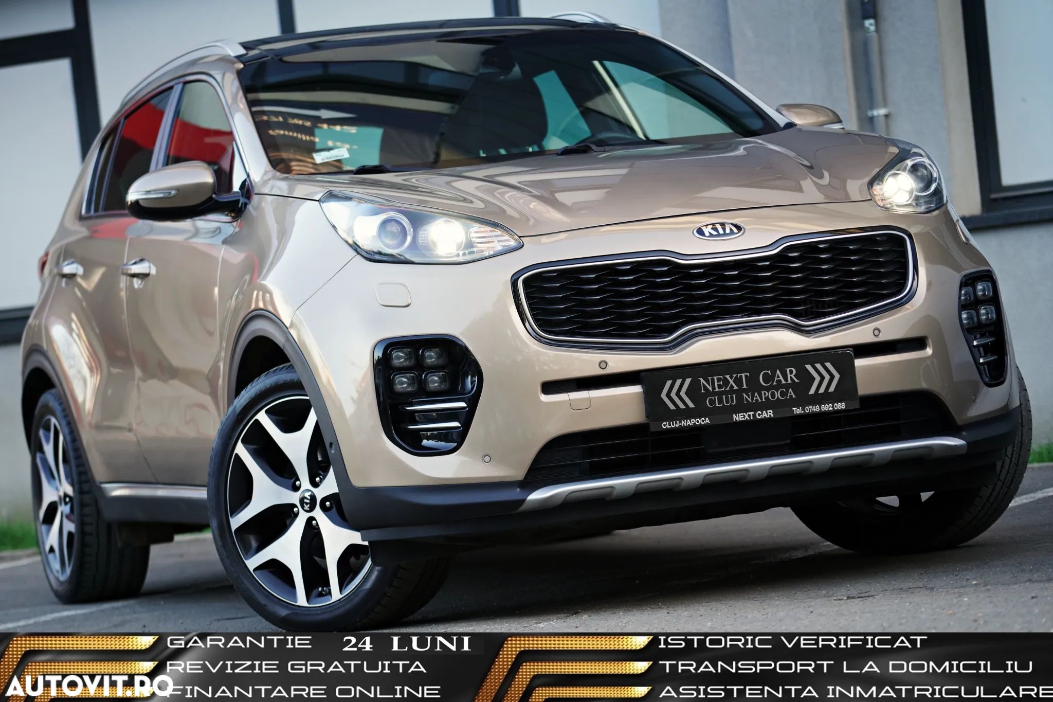 Kia Sportage 2,0 CRDI AWD Aut. GT Line - 1