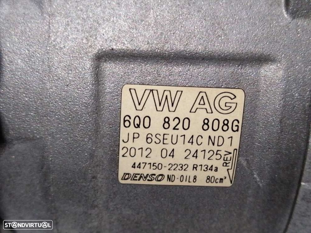 COMPRESSOR AR CONDICIONADO SKODA FABIA II COMBI 2012 - 1