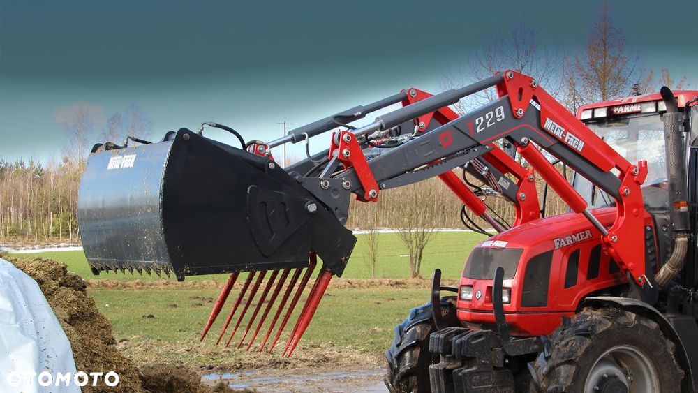 Ładowacz czołowy tur Metal-Fach T229/1 udźwig 1300 kg - 4