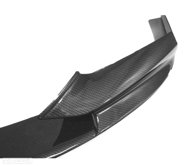 SPOILER LIP FRONTAL BMW F10 F11 10- LOOK M PERFORMANCE CARBONO - 3
