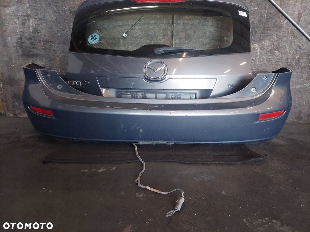 KOMPLETNY TYŁ MAZDA 5 I 32S ZDERZAK KLAPA LAMPY - 5