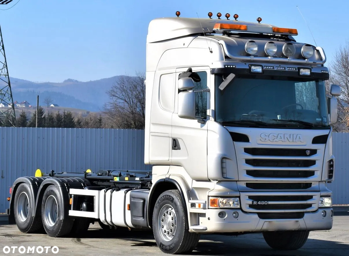 Scania R 480 Hakowiec * 6x4 * STAN BDB! - 3
