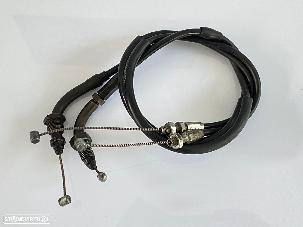 cabos acelerador honda cbr 954 ano 2002 - 2003 usado - 1