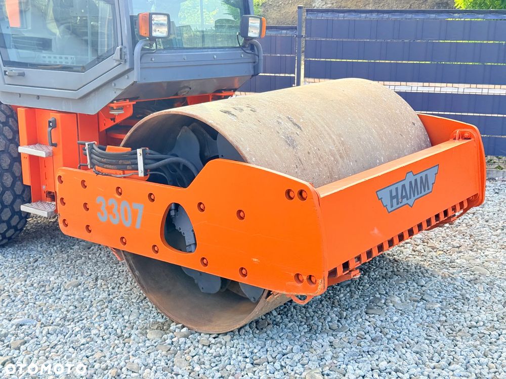 Hamm * Walec Drogowy * Hamm 3307 * Guma Stal * 7000 kg * - 19