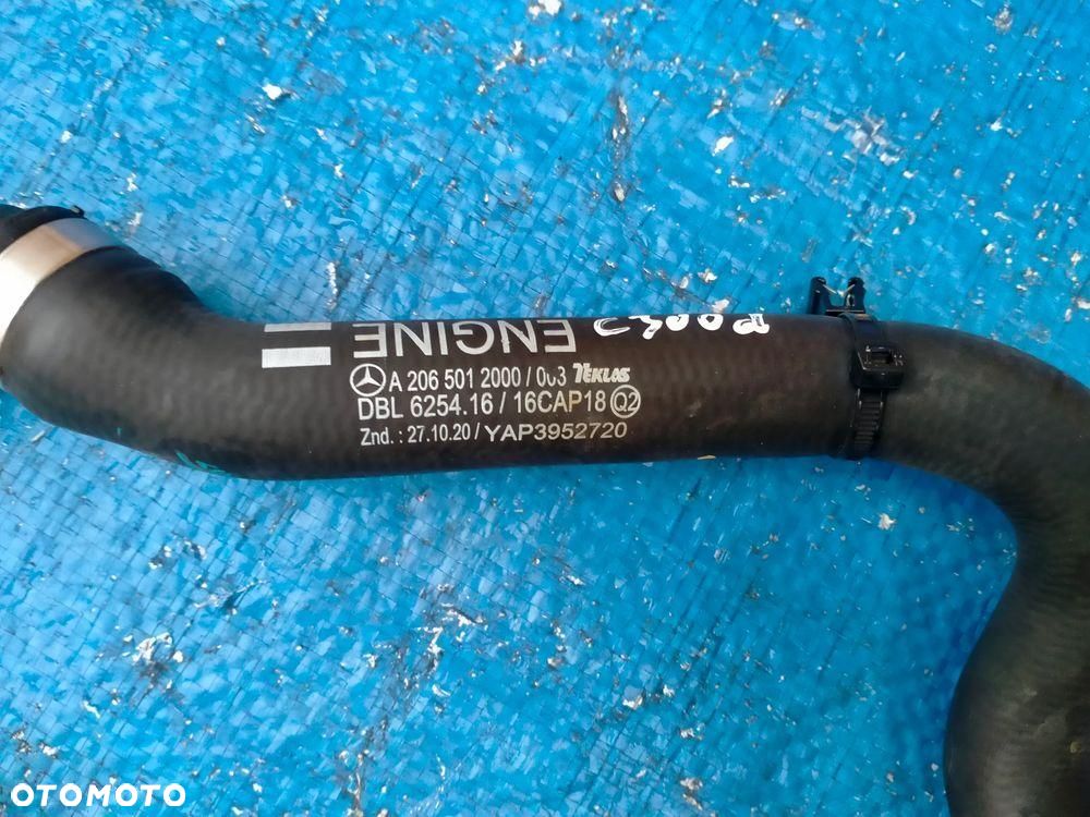 MERCEDES C Klasa W206 / A2065012000 / RURA PRZEWÓD WĄŻ WODY / ORYGINAŁ - 2