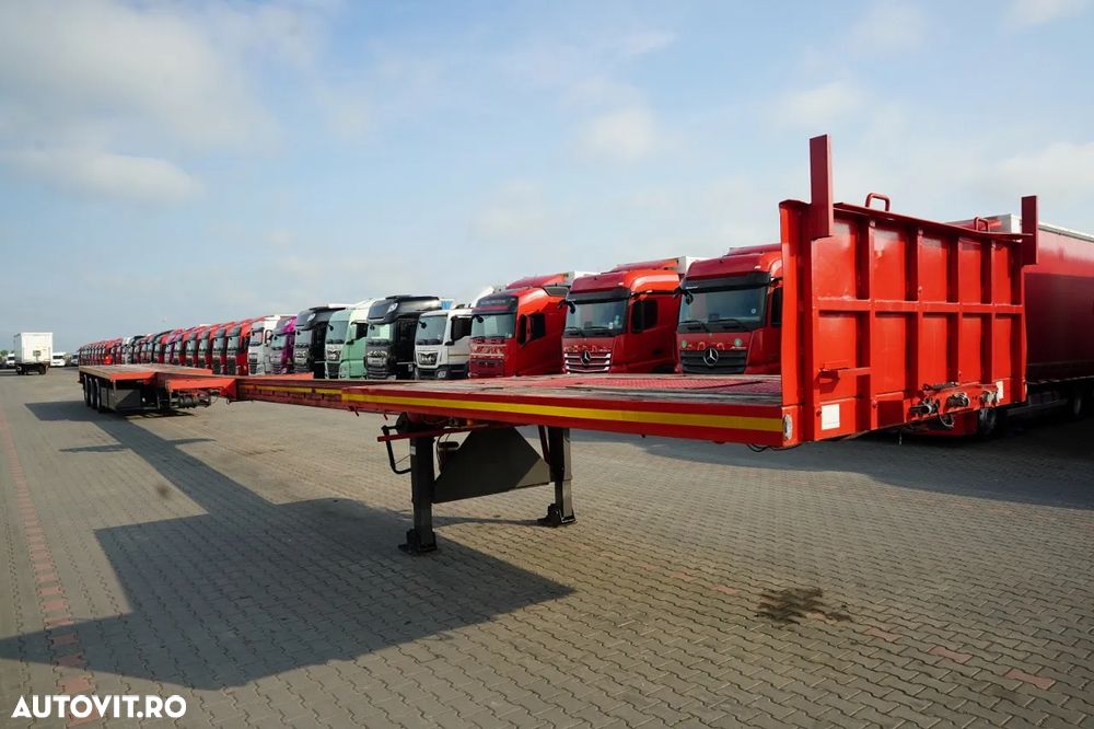 Faymonville REMORCA JOSĂ / SPZ-3AA / EXTENSIBILĂ / REMORCA AUTO / 29 M / AXE DE DIRECȚIE / - 8