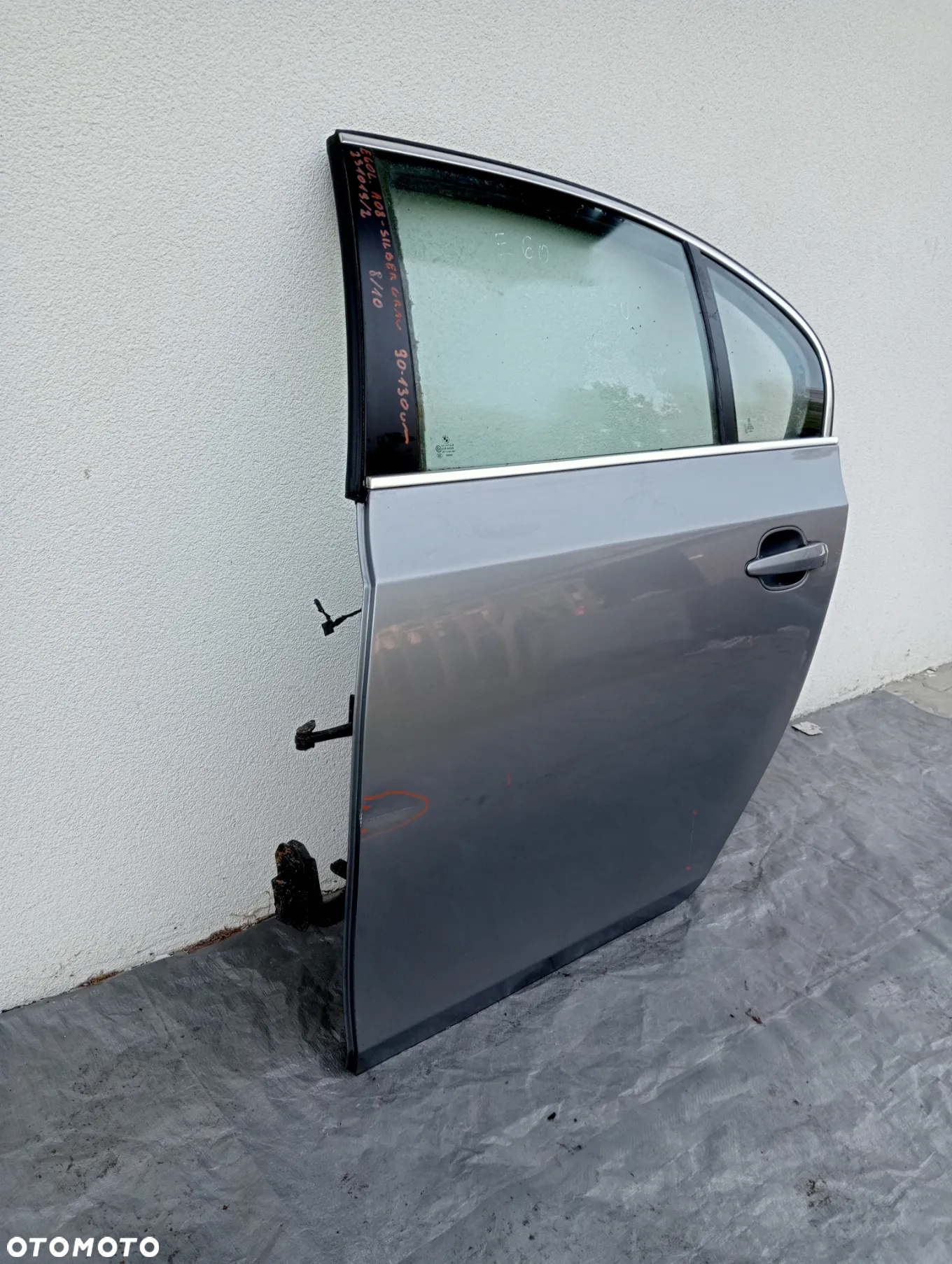 BMW E60 DRZWI  A08 SILBERGRAU - 2
