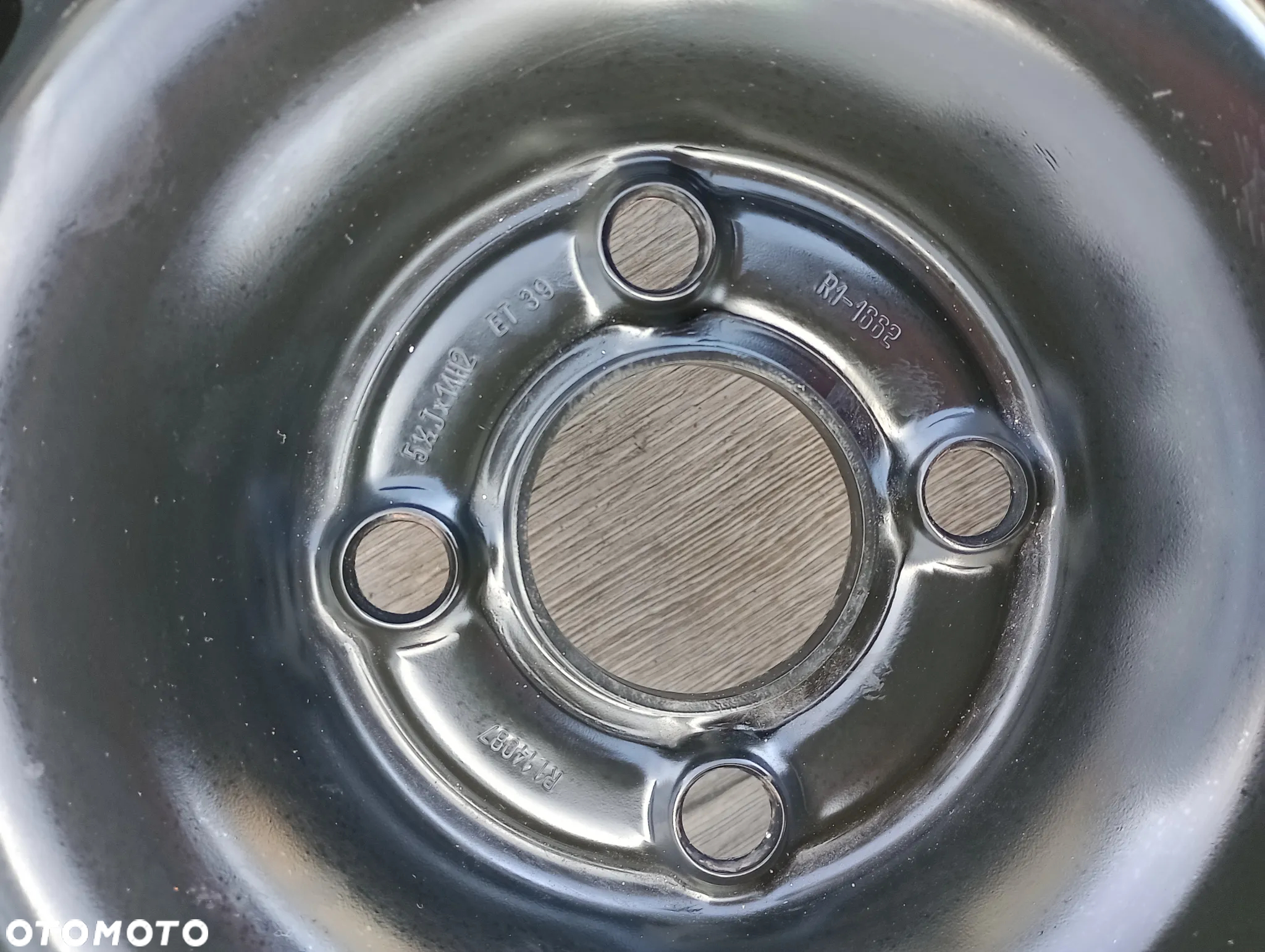 FELGI STALOWE 4x100 R14 5,5J ET39 TPMS Opel Adam Corsa Karl Merivia - 6