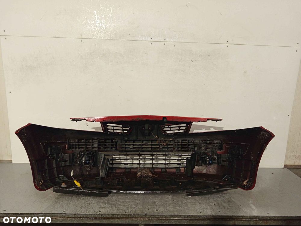 + ZDERZAK PRZÓD PRZEDNI RENAULT MEGANE II 2 LIFT FL TEB76 BORDO BORDOWY HALOGENY - 5