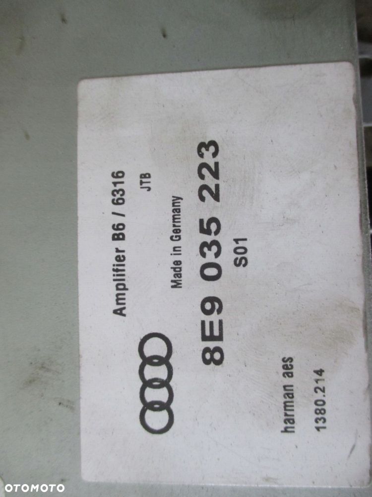 WZMACNIACZ RADIA 8E9035223 AUDI A4 B6 KOMBI - 4