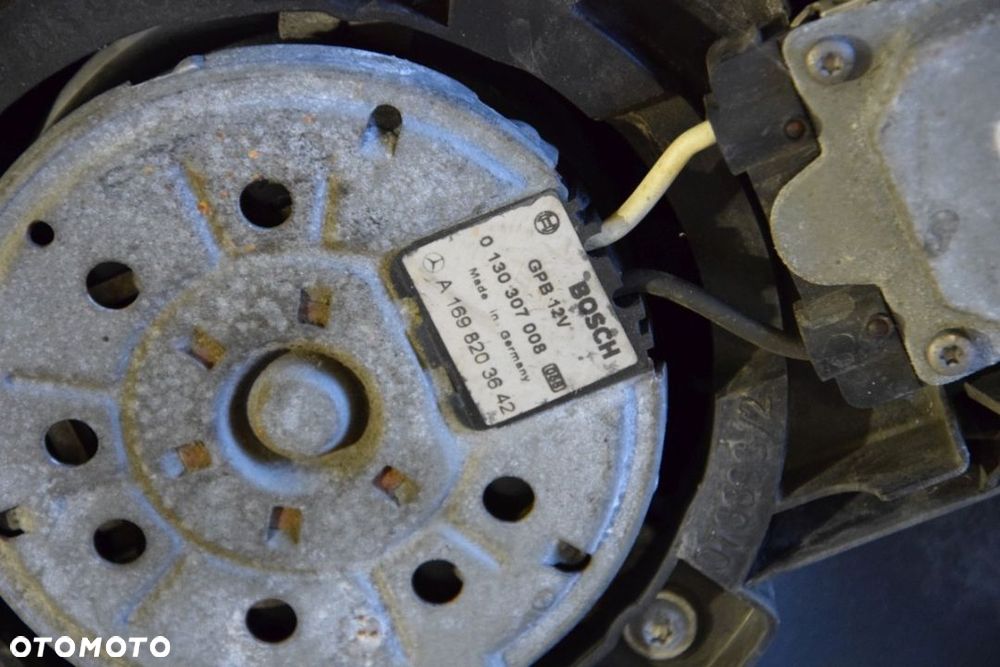 Mercedes W245 W169 Wentylator sterownik obudowa 1137328300 0130307008 - 4