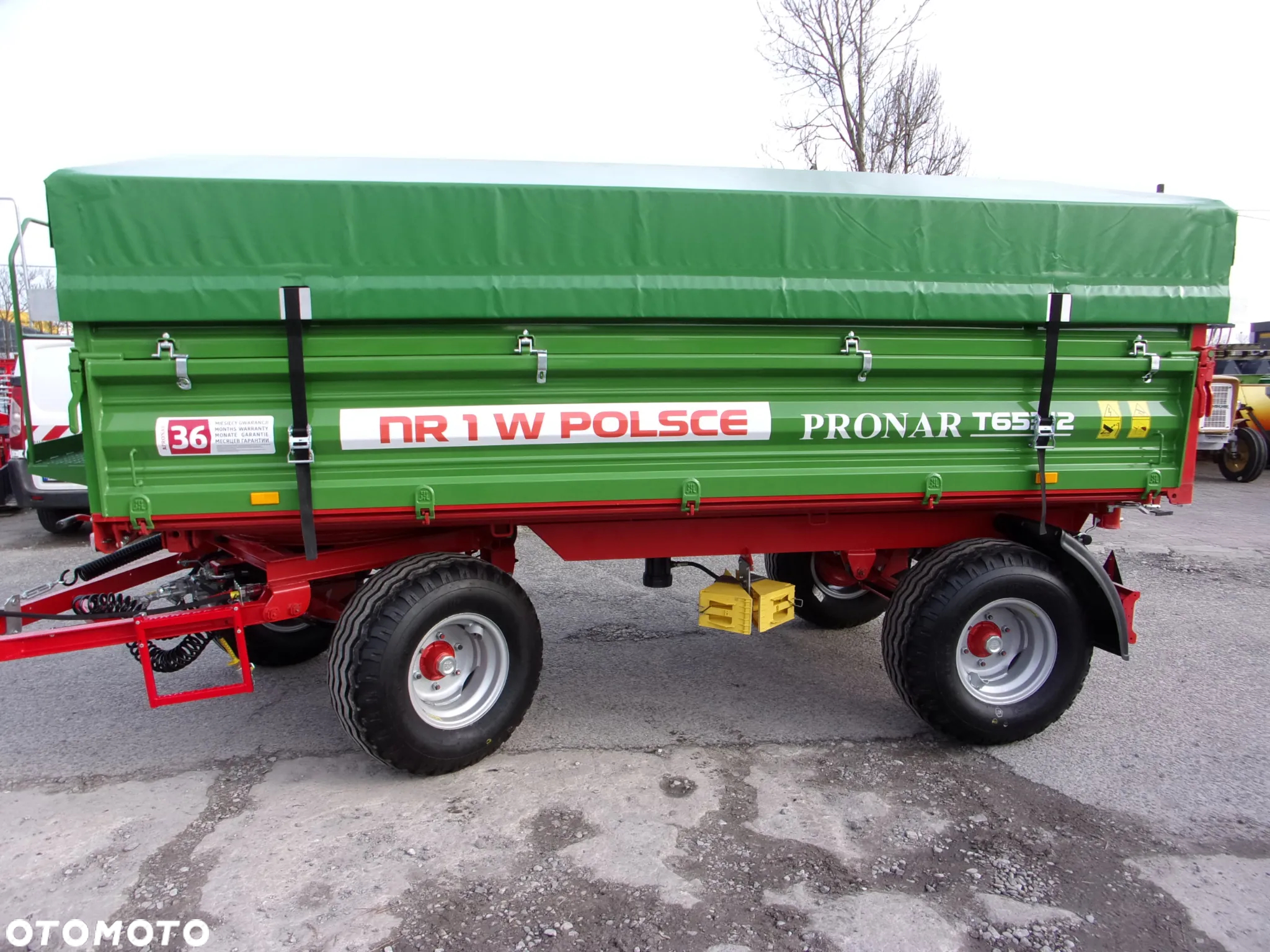 Pronar Przyczepa dwuosiowa 653/2   6-ton wywrotka trzystronna - 9