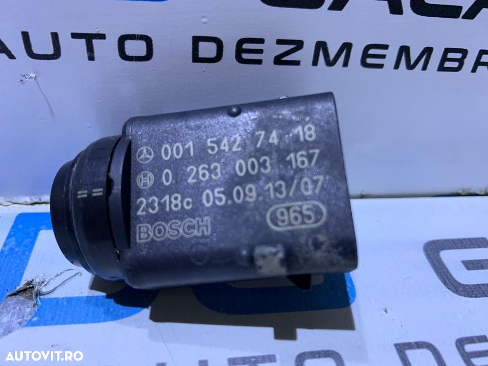 Senzor Parcare Mercedes Benz Clasa E W211 2002 - 2009 Cod Piesa : 0015427418 / 0263003167 - 1