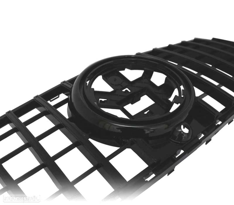 GRELHA MERCEDES GLE W167 C167 COUPÉ 19- LOOK GT CÂMARA PRETO BRILHANTE - 4