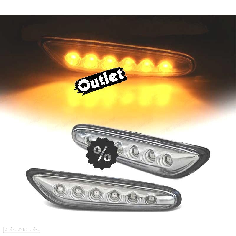 R018081C1 PISCAS LATERAIS PARA BMW E46 01-05 LATERALES LED CROMADO - 5