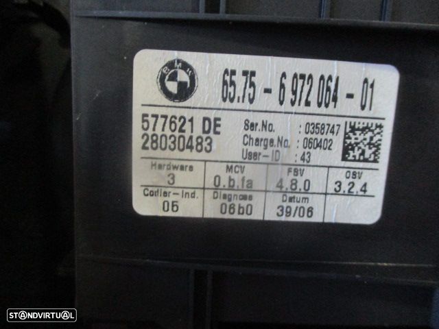 Luz De Teto Plafonier 697206401 BMW E90 2008 - 3