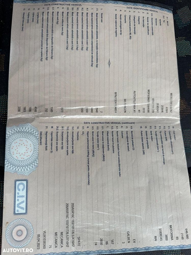 Mercedes-Benz VITO 111CDI - 11