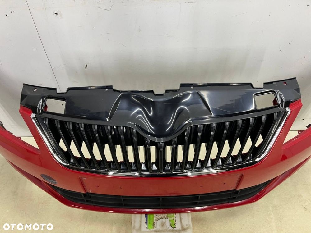 Zderzak przedni Skoda Fabia 2 II 10-14r. Lift przód 5J0807221D - 8