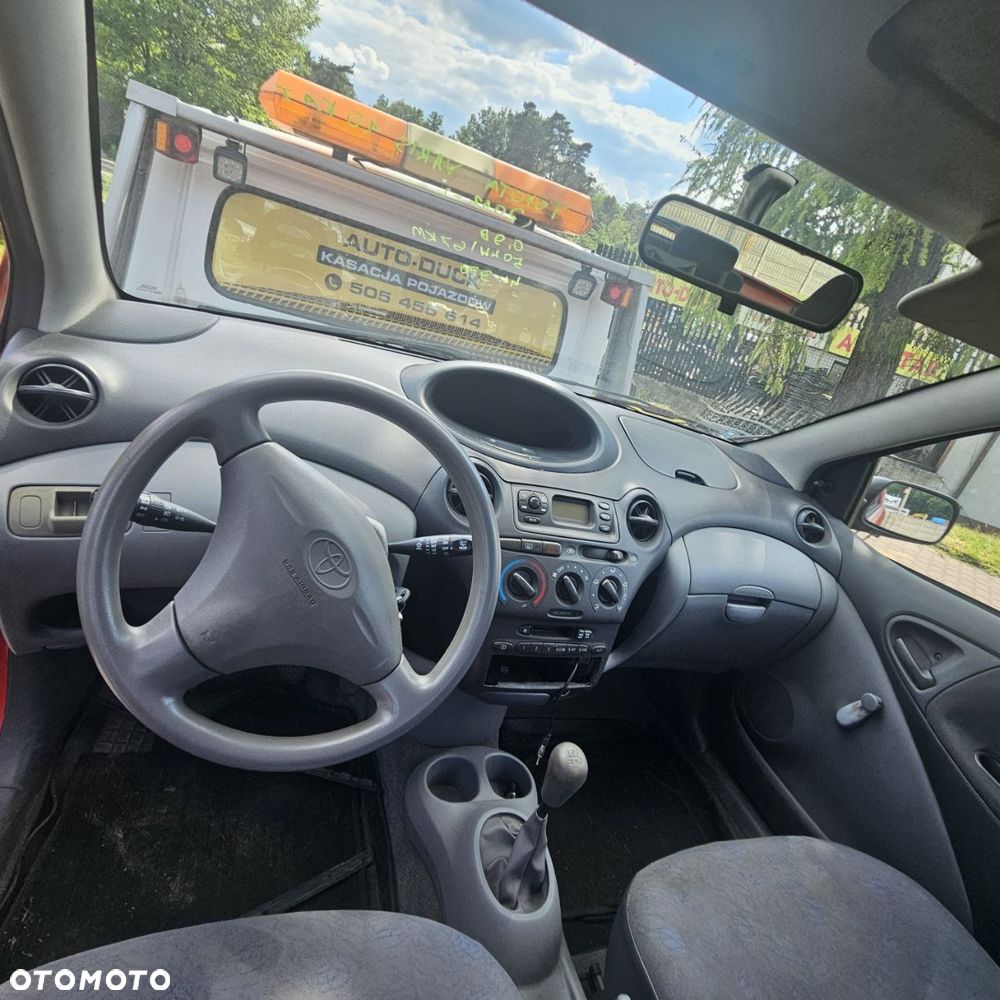 TOYOTA, YARIS 1.0 KAT, hatchback (2002r) 1,0 B 50 KW / 67 KM (kod lak: 3P0) pojazd na części - 8