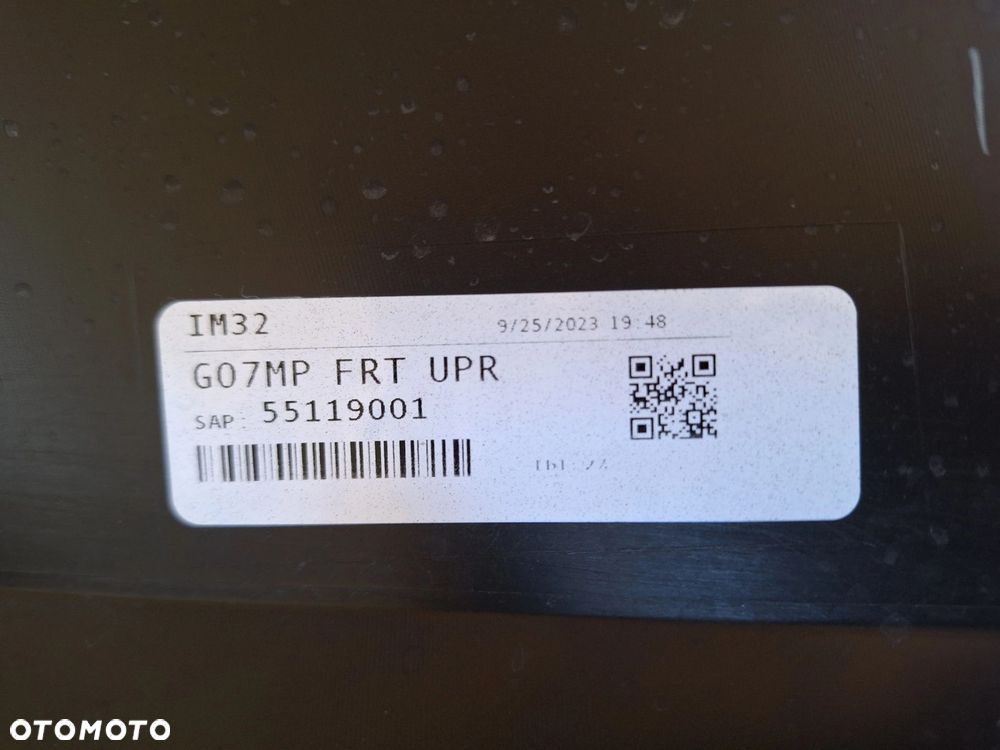 BMW X7 G07 M-PAKIET 19- ZDERZAK PRZÓD PRZEDNI 8069886 WYSYŁKA 24H - 15