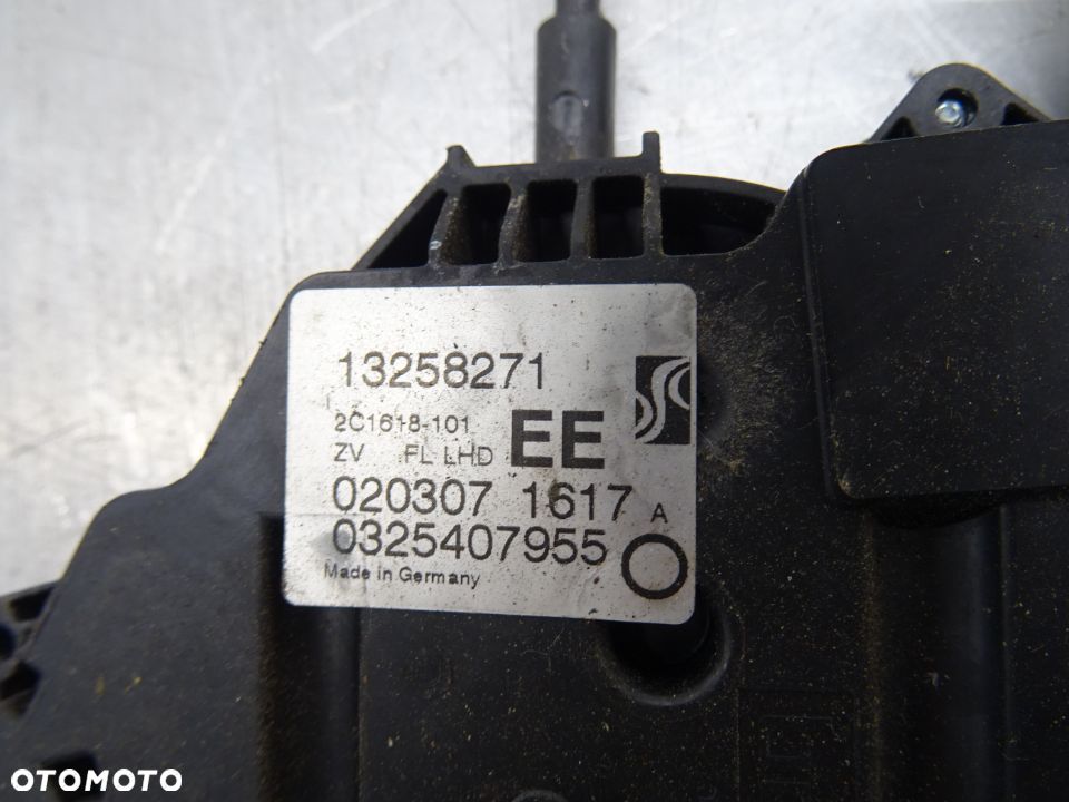 OPEL CORSA D HB 5D 06-10 ZAMEK DRZWI PRAWY PRZÓD PRAWY LEWY TYŁ - 2