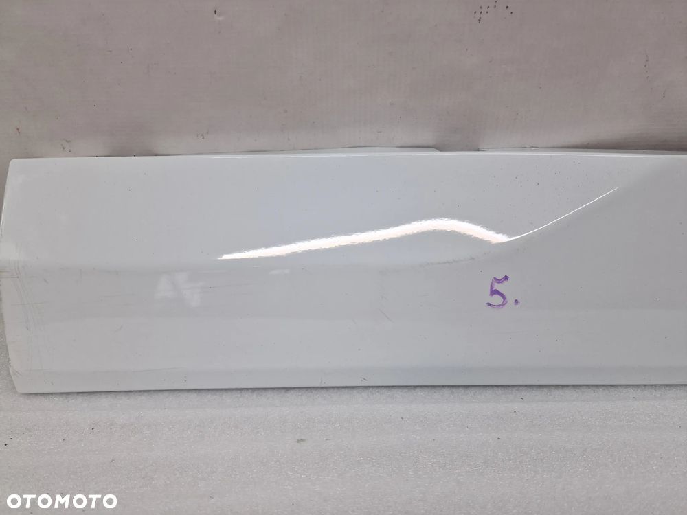 FORD ECOSPORT II LIFT MK2 17- PRAWA LISTWA DRZWI TYLNA TYLNIA TYŁ , NR HN15-N254A76 / HN15-N254A76A , BIAŁA , NR AUKCJI LD5 - 4