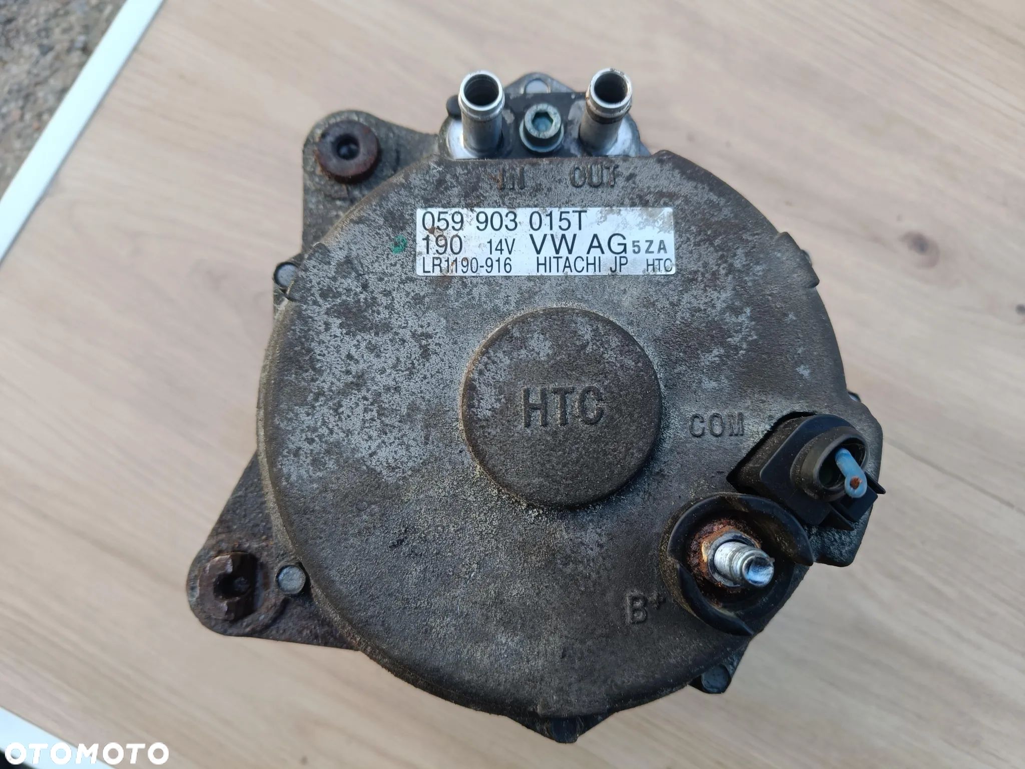 AUDI A8 D3 3.2 FSI 4.2 TDI ALTERNATOR 190A 059903015T - 1