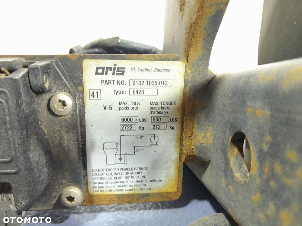 BMW X5 E70 LCI HAK HOLOWNICZY DO PRZYCZEPY - 4