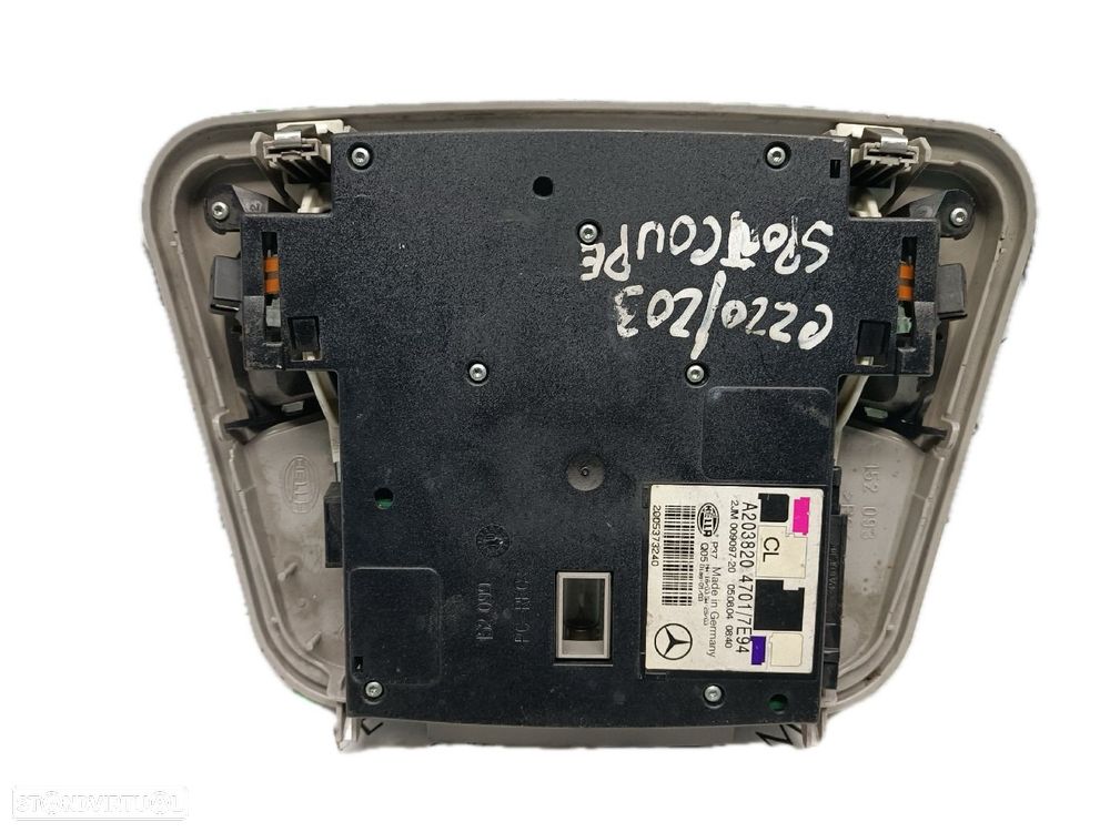 Plafonier / Botão Luz Tecto Mercedes-Benz C-Class Coupe Sport (Cl203) - 2