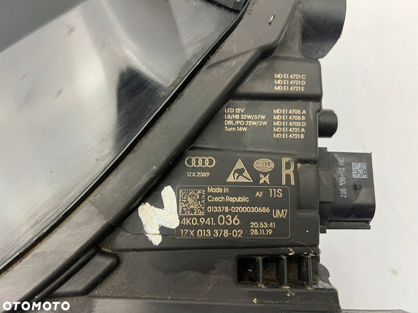 AUDI A6 S6 C8 4K0 LAMPA PRZEDNIA PRAWA FULL LED MATRIX KOMPLETNA N 2018- - 4