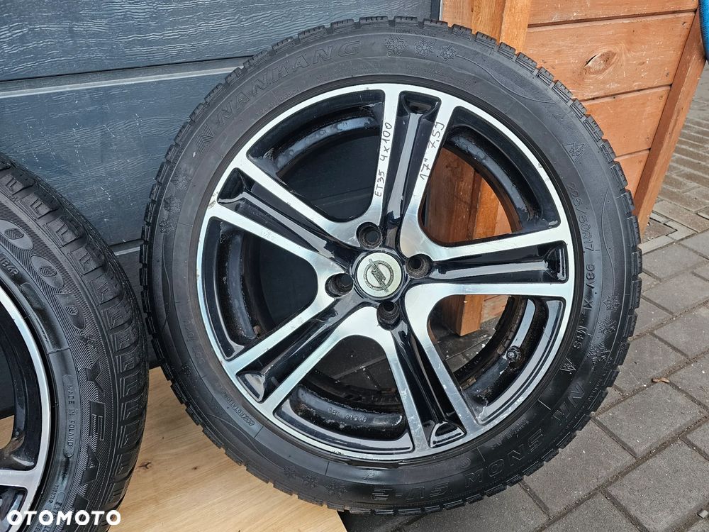 KOŁA FELGI ALUMINIOWE OPONY OPEL ASTRA H, CORSA D, CORSA E, 17" 4x100 ET35 7,5JX17H2 - 11