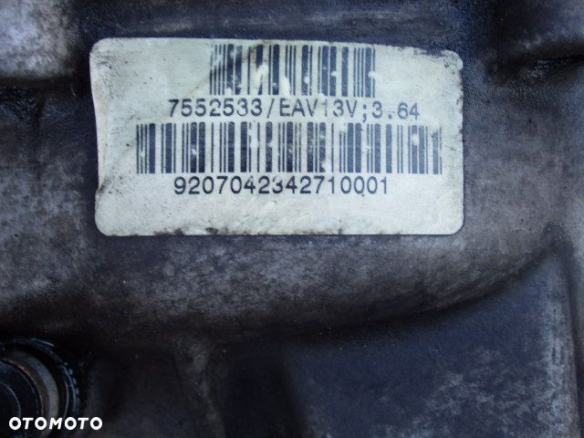 BMW E70 3.0D M57 MOST REDUKTOR PRZÓD 3.64 7552533   RAF-AUTO CZESCI BMW - 2