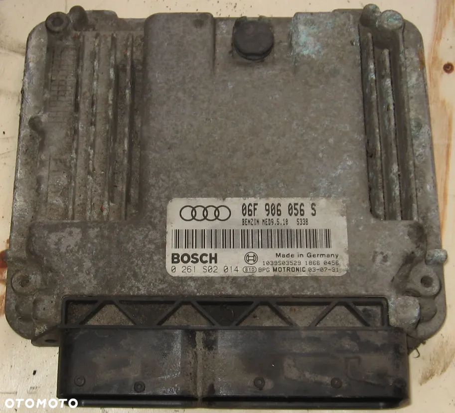 sterownik silnika AUDI A3 8P 2.0 TFSI 06F906056S