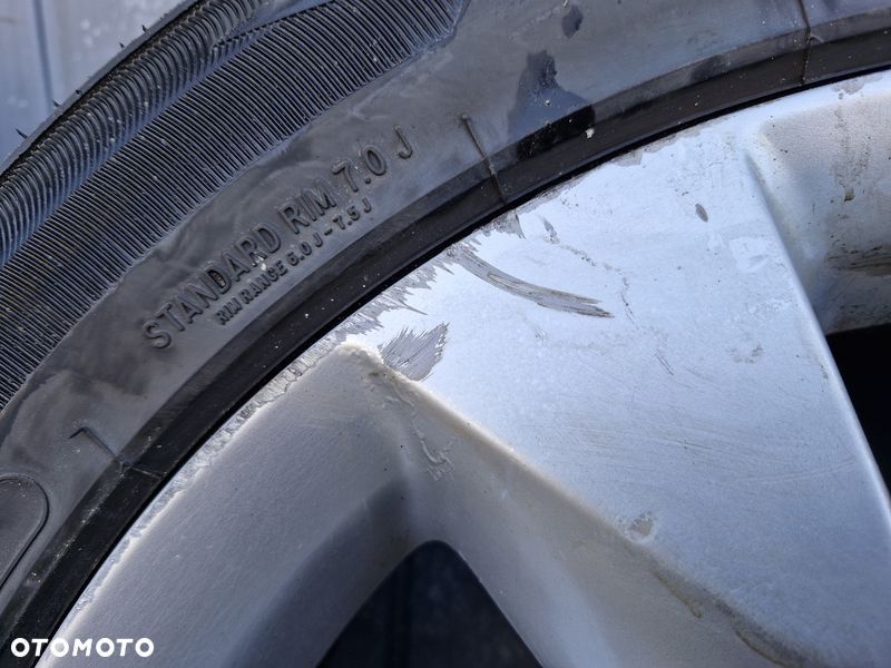 NISSAN QASHQAI 2 II J11 FELGI ALUMINIOWE ALUFELGI 17 7J 5x114.3 ET47 SP39 BA61A - 5