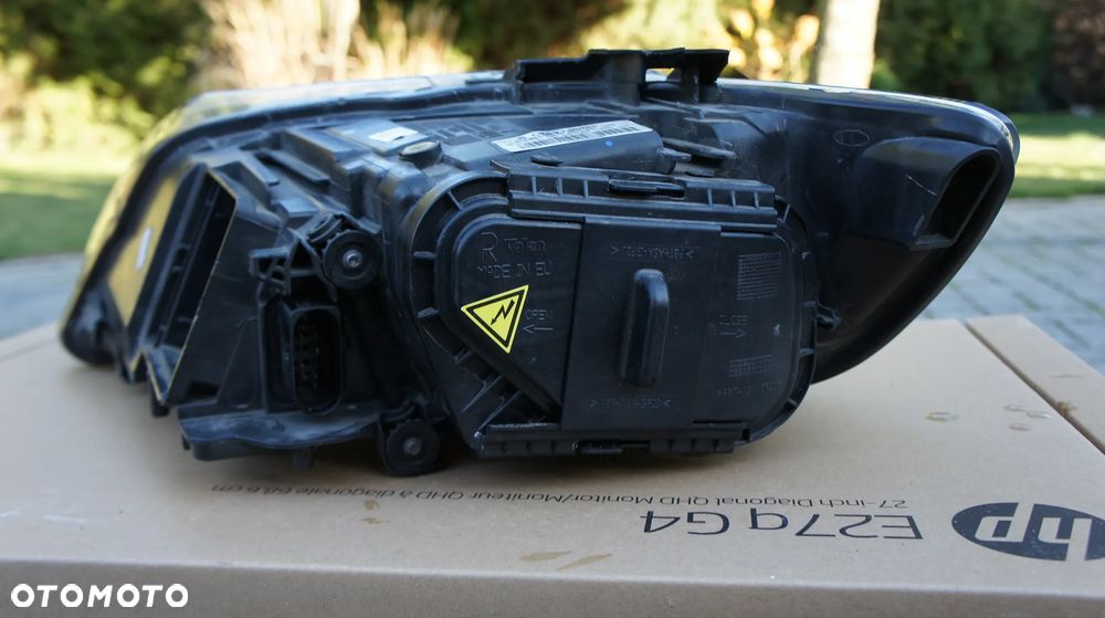 PRZEDNIA LEWA PRAWA LAMPA AUDI Q7 LIFT 4L0 XENON LED - 14