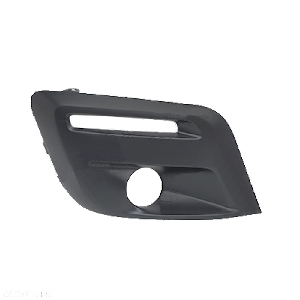 Grila bara fata Citroen Berlingo (7_), 2015-, Peugeot Partner, 2015-, Cod 1513564680, parte montare stanga+dreapta, set de 2 buc, cu gauri proiector, parte laterala, 23U12919, - 1