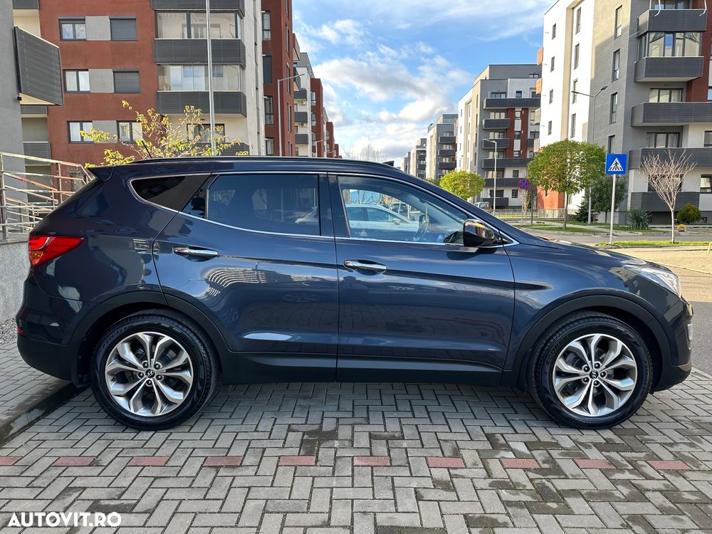 Hyundai Santa Fe blue 2.0 CRDI 4WD Premium - 11