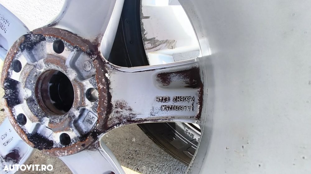 Jante Aliaj 5x112 R16 Barcelona Volkswagen 7JET45 anvelope vara 205/55/16 - 8