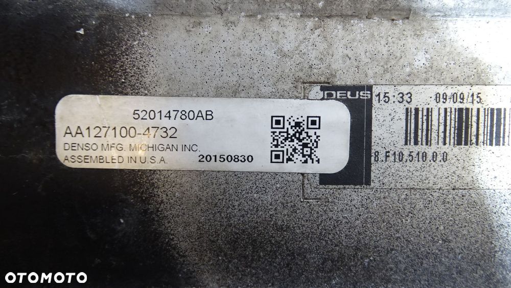 INTERCOOLER JEEP RENEGADE     AA1271004652 - 2