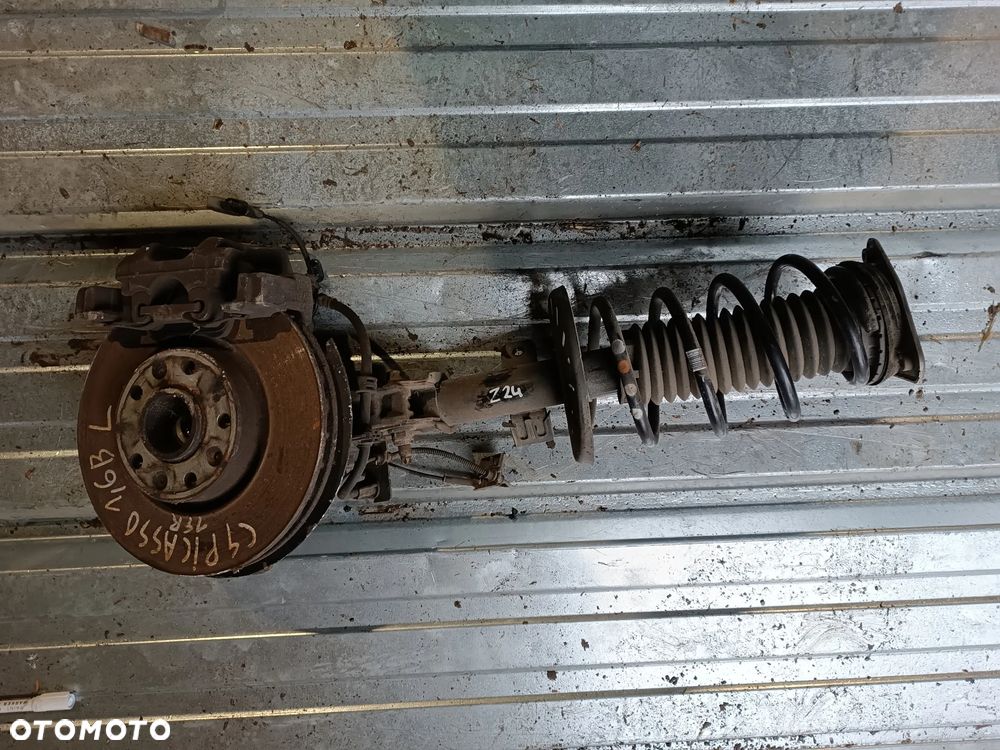 ZWROTNICA LEWA KOMPLETNA  MC PHERSON LEWY CITROEN C4 PICASSO II PEUGEOT 308 T9 - 1