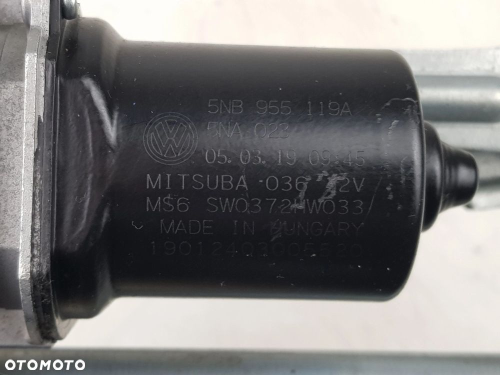 NOWY ORYGINALNY Mechanizm wycieraczek Przód Volkswagen Tiguan II 5NB955023A - 9