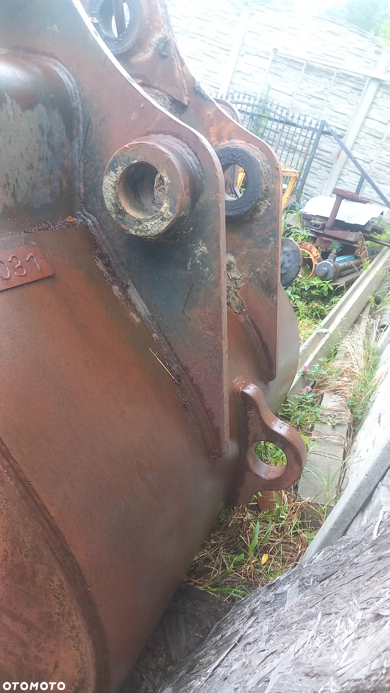 Łyżka skalna 2m3 komatsu pc 350 360 masywna oryginalna od producenta - 7