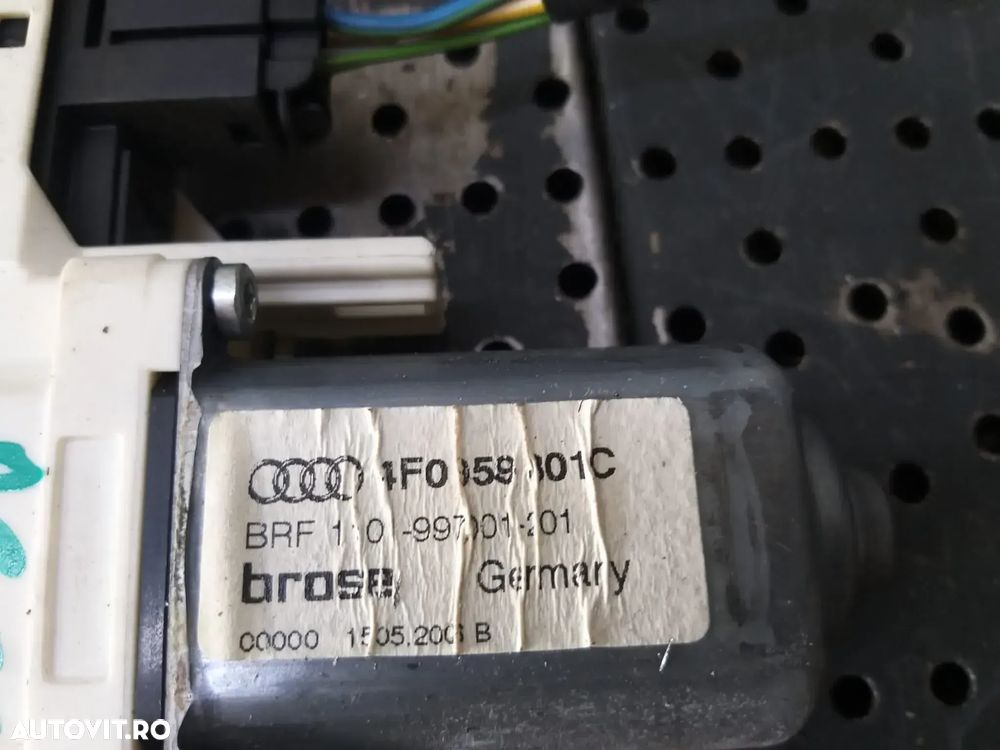 Motoras macara stanga spate audi a6 c6 4f 4f0959801c 7746007020 - 2