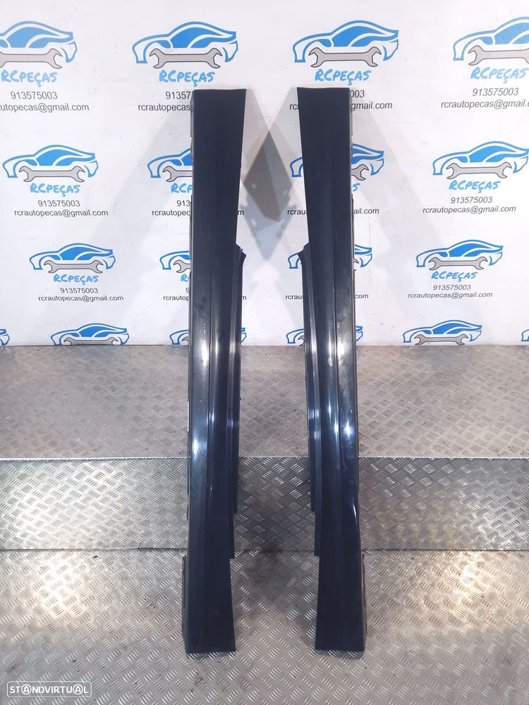 EMBALADEIRA EMBALADEIRAS ESQUERDA DIREITA BMW SERIE 1 E81 E82 COUPE E88 CABRIO 51777183234 7183234 15857711 SAIA SAIAS LATERAL LATERAIS - 3