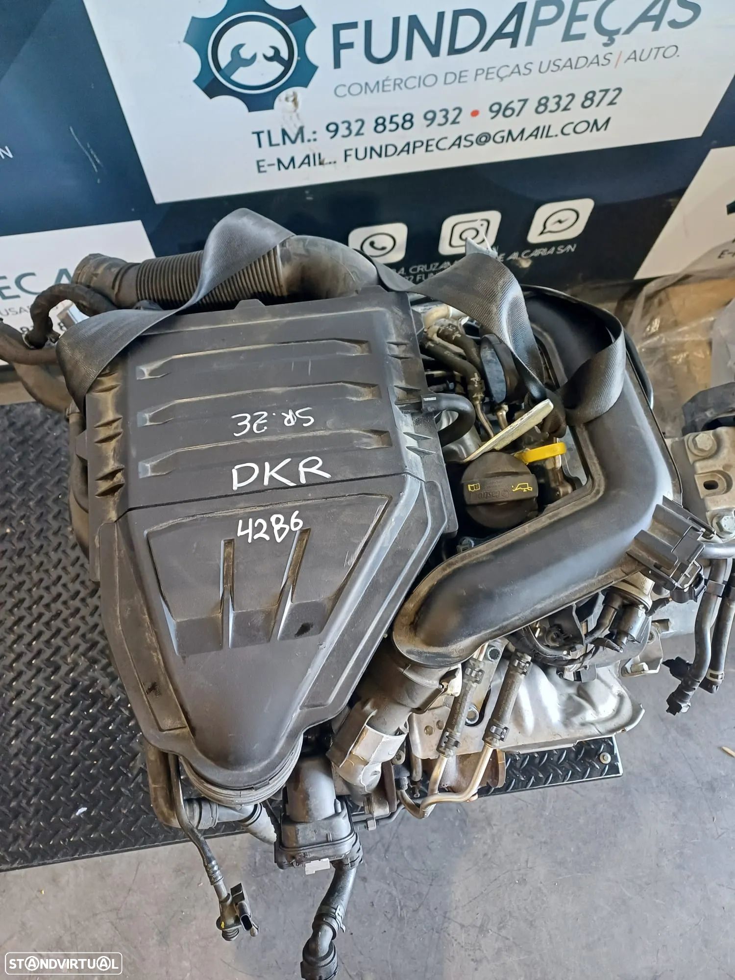 Motor VW Golf 7 1.0 TSi 115Cv Ref: DKR - 1